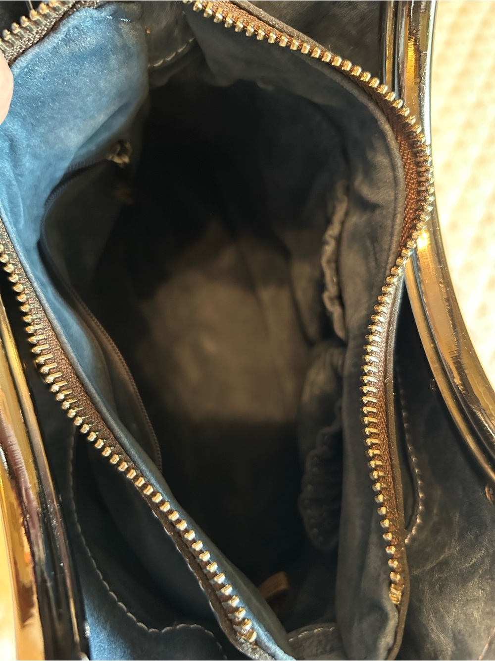 NWOT Patricia Nash Tooled Leather 10th Anniversary in Safflower Blue & Silver - Picture 10 of 13
